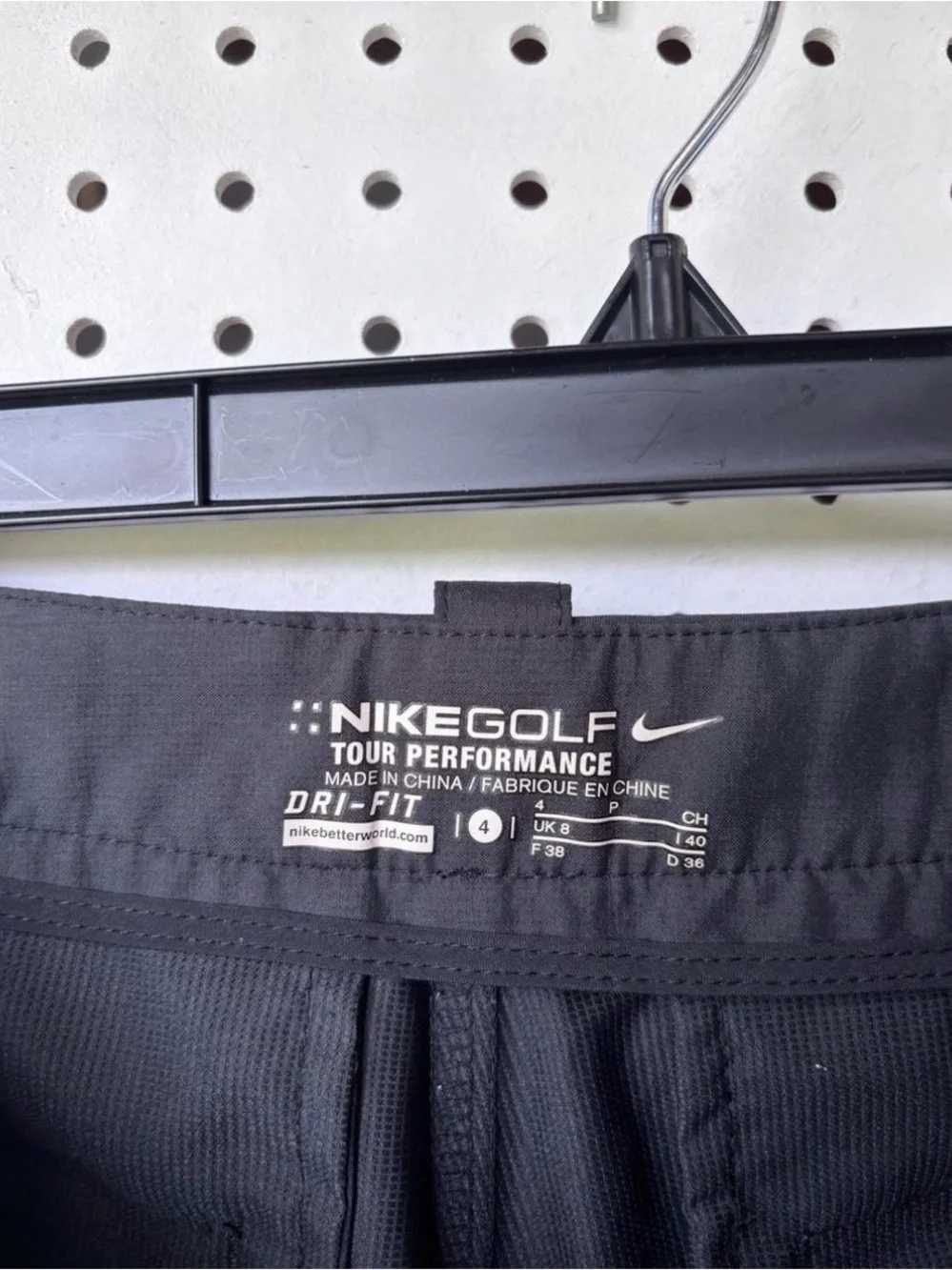 Nike Women's Black Athletic Bermuda Shorts